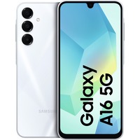 SAMSUNG Galaxy A16 5G 17 cm (6.7") Ranura híbrida Dual SIM Android 14 USB Tipo C 4 GB 128 GB 5000 mAh Gris, Móvil gris claro, 17 cm (6.7"), 4 GB, 128 GB, 50 MP, Android 14, Gris