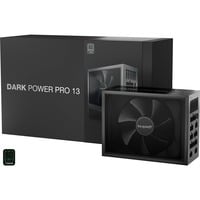be quiet! Dark Power Pro 13 | 1600W unidad de fuente de alimentación 20+4 pin ATX ATX Negro, Fuente de alimentación de PC negro, 1600 W, 115 - 240 V, 1700 W, 50 - 60 Hz, 15 - 9 A, 150 W