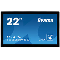 iiyama Prolite T2236MSC, Monitor LED negro (mate)