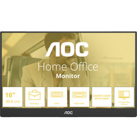 AOC 16T20E2, Monitor LED negro