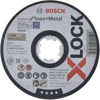Bosch 2 608 619 263 accesorio para amoladora angular Corte del disco, Hoja Corte del disco, Acero inoxidable, Acero, 11,5 cm, Bosch, Centro plano, 2,22 cm