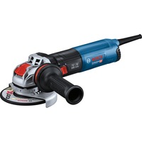 Bosch GWX 14-125 S amoladora angular 12,5 cm 11500 RPM 1400 W 2,2 kg azul/Negro, 11500 RPM, 12,5 cm, Corriente alterna, 2,2 kg, Motor sin escobillas