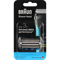 Braun Series 3 735797 accesorio para maquina de afeitar Cabezal para afeitado, Cabezal de afeitado negro, Cabezal para afeitado, 1 cabezal(es), Negro, Acero inoxidable, 18 mes(es), Braun, Series 3+ 32 B