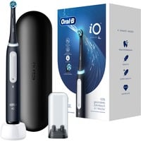 Braun iO Series 4 Adulto Negro, Cepillo de dientes eléctrico negro, Adulto, Cuidados diarios, Sensible, Super sensitive, Blanqueador, Negro, 4 x 30 s, Negro, Alrededor