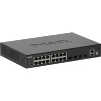 D-Link DGS-1530-20/E switch Gestionado L2 Gigabit Ethernet (10/100/1000) Negro, Interruptor/Conmutador negro, Gestionado, L2, Gigabit Ethernet (10/100/1000), Bidireccional completo (Full duplex), Montaje en rack