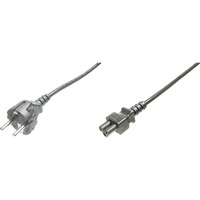 Digitus Cable de alimentación alemán negro