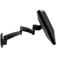 Ergotron Serie 200 Montaje en pared, Soporte de monitor negro