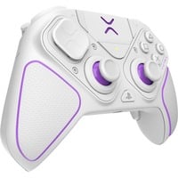 PDP 052-002-WH mando y volante Violeta, Blanco RF/USB Gamepad Analógico/Digital PC, PlayStation 4, PlayStation 5 blanco, Gamepad, PC, PlayStation 4, PlayStation 5, Cruceta, Analógico/Digital, 5 ms, Inalámbrico y alámbrico