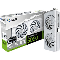 Palit GeForce RTX 5060 OC WHITE 8GB, Tarjeta gráfica blanco