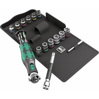 Wera Zyklop Pocket Set 3, 27 piezas, Conjuntos de bits negro/Verde