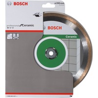 Bosch Disco de corte de diamante estándar para cerámica, Ø 200mm, Hoja 