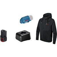 Bosch Heat+Jacket GHH 12+18V Kit talla 3XL, Ropa de trabajo negro