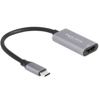 DeLOCK Adaptador USB, conector USB-C > puerto HDMI 4K 60hz gris