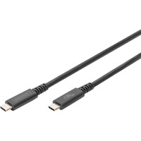 Digitus Cable USB4 Gen 3x2, conector USB-C > conector USB-C, 40Gbit/s negro