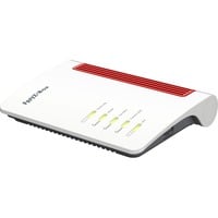 FRITZ! FRITZ!Box 7530 AX, Router Box 7530 AX, Wi-Fi 6 (802.11ax), Doble banda (2,4 GHz / 5 GHz), Ethernet, ADSL, Gris, Rojo, Blanco, Router de sobremesa