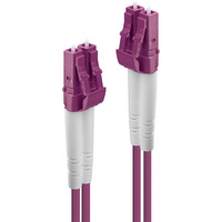 Lindy Cable dúplex LWL LC/LC OM4 gris