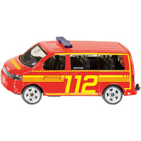 SIKU BLISTER VW T5 Dirección de operaciones de bomberos, Automóvil de construcción 