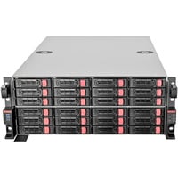 SilverStone SST-RM43-324-RS, Rack, caja de servidor negro/Rojo
