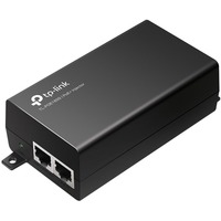 TP-Link Omada POE160S adaptador e inyector de PoE Gigabit Ethernet negro, Gigabit Ethernet, 10,100,1000 Mbit/s, 10/100/1000, IEEE 802.3ab, IEEE 802.3af, IEEE 802.3at, IEEE 802.3i, IEEE 802.3u, Cat3, Cat4, Cat5, Cat5e, Negro