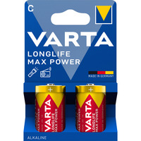 VARTA Batería Longlife Max Power LR14, C (Baby) 