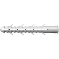 fischer Taco de marco S 16 H 160 R, Pasador gris