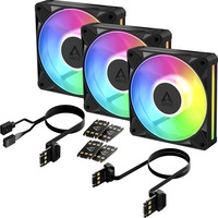 ARCTIC BioniX P12 A-RGB, Ventilador negro/blanco