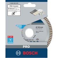Bosch 2 608 602 479 hoja de sierra circular 12,5 cm 1 pieza(s) Cerámico, 12,5 cm, 2,22 cm, 1,4 mm, Bosch, 1 pieza(s)