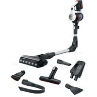Bosch BSS711W aspiradora de pie y escoba eléctrica Aspiradora escoba Batería Secar Sin bolsa 0,3 L Negro, Plata, Blanco, Aspirador vertical blanco/Negro, Aspiradora escoba, Sin bolsa, Negro, Plata, Blanco, 0,3 L, CE, EACEurasian, Morocco, New Singapore Safety Mark, Ukraine, VDE, Secar