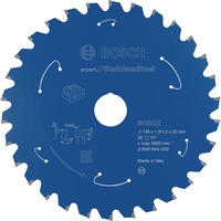 Bosch ‎2608644530 hoja de sierra circular 13,6 cm 1 pieza(s) Acero inoxidable, 13,6 cm, Bosch, 200 g, 1 pieza(s)