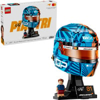 LEGO McLaren Mastercard F1 Team Oscar Piastri Helmet, Juegos de construcción Juego de construcción, 14 año(s), Plástico, 793 pieza(s), 968 g