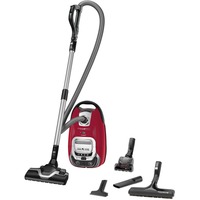 Rowenta Silence Force RO7473 4,5 L Aspiradora cilíndrica Secar 400 W Bolsa para el polvo, Aspiradora de suelo rojo/Plateado, 400 W, Aspiradora cilíndrica, Secar, Bolsa para el polvo, 4,5 L, Filtro higiénico