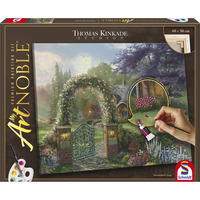 Schmidt Spiele My ArtNOBLE Thomas Kinkade - Hummingbird Cottage, Pintura 