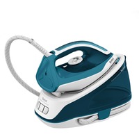 Tefal Express Essential SV6115 2200 W 1,4 L Blanco, Gris, Estación de planchado a vapor blanco/Turquesa, 2200 W, 230 g/min, 5,2 bar, 1,4 L, 260 g/min, Blanco, Gris