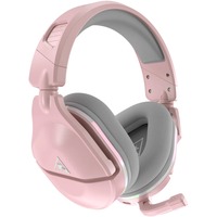 Turtle Beach Stealth 600 Gen 2 MAX Auriculares Inalámbrico Diadema Juego USB Tipo C Rosa, Auriculares para gaming rosa neón, Inalámbrico, Juego, 20 - 20000 Hz, 712,1 g, Auriculares, Rosa