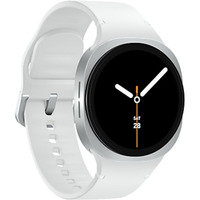 Samsung Galaxy Watch 8 3,3 cm (1.3") AMOLED 40 mm Digital 438 x 438 Pixeles Pantalla táctil 4G Plata Wifi GPS (satélite), SmartWatch plateado, 3,3 cm (1.3"), AMOLED, Pantalla táctil, 32 GB, GPS (satélite), 30 g