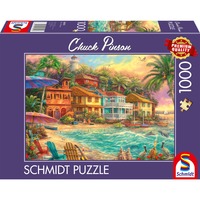 Schmidt Spiele Chuck Pinson: Tiempo en la isla, Puzzle 