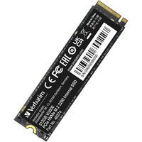 Verbatim Vi3000 512 GB M.2 PCI Express 3.0 NVMe, Unidad de estado sólido 512 GB, M.2, 3100 MB/s