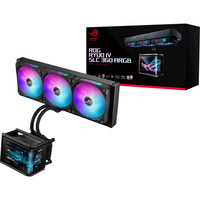 ASUS ROG Ryuo IV SLC 360 ARGB Procesador Sistema de refrigeración líquida todo en uno 12 cm Negro, Refrigeración por agua Sistema de refrigeración líquida todo en uno, 12 cm, Negro