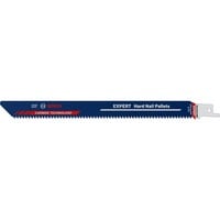 Bosch 2 608 900 387 hoja de sierra de calar, de sierra de marquetería y de sierra recíproca Hoja de sierra de sable Carburo 1 pieza(s) Hoja de sierra de sable, Madera con clavos, Carburo, Azul, 3 mm, 22,5 cm