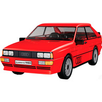 COBI Audi Quattro 1980, Juegos de construcción rojo