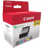 Canon 2078C008 cartucho de tinta 5 pieza(s) Original Negro, Cian, Magenta, Amarillo Negro, Cian, Magenta, Amarillo, 5 pieza(s), Multipack