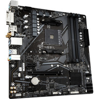 GIGABYTE A520M DS3H AC Placa Base - Procesadores AMD Ryzen Serie 5000, VRM de 5+3 fases, hasta 4733 MHz DDR5 (OC), 1xPCIe 3.0 M.2, LAN GbE, WIFI 5, USB 3.2 Gen 1 VRM de 5+3 fases, hasta 4733 MHz DDR5 (OC), 1xPCIe 3.0 M.2, LAN GbE, WIFI 5, USB 3.2 Gen 1, AMD, Zócalo AM4, AMD Ryzen 3000 Series, AMD Ryzen Threadripper 3000 Series, AMD Ryzen Threadripper PRO 3000 WX-Series, Zócalo AM4, DDR4-SDRAM, 128 GB