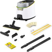Kärcher SC 4 Deluxe EasyFix, Limpiador de vapor blanco/Negro