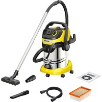 Kärcher WD 6 P S V-30/6/22/T, Aspiradora en húmedo y en seco amarillo/Acero fino