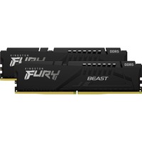 Kingston FURY DIMM 32 GB DDR5-6000 (2x 16 GB) Dual-Kit, Memoria RAM negro