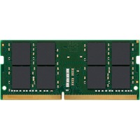 Kingston KCP432SD8/32 módulo de memoria 32 GB 1 x 32 GB DDR4 3200 MT/s, Memoria RAM verde, 32 GB, 1 x 32 GB, DDR4, 260-pin SO-DIMM