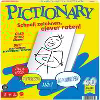 Mattel Pictionary Juegos de tablero, Juego de mesa Games Pictionary, Juego de mesa, Dibujo, 8 año(s), 30 min, Juego familiar