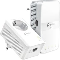 TP-Link TL-WPA7619 KIT 1000 Mbit/s Ethernet Wifi Blanco 2 pieza(s), PowerLAN 1000 Mbit/s, IEEE 1901, IEEE 802.3, IEEE 802.3ab, IEEE 802.3u, Tipo E / F, Gigabit Ethernet, 10,100,1000 Mbit/s, Wi-Fi 5 (802.11ac)