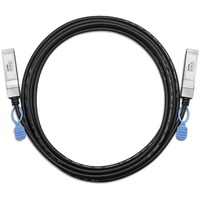 Zyxel DAC10G-3M Cable de fibra óptica e InfiniBand SFP+ Negro negro, 3 m, SFP+, SFP+