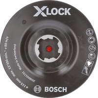Bosch 2 608 601 721 accesorio para amoladora angular Almohadilla de apoyo, Plato lijador Almohadilla de apoyo, 11,5 cm, Bosch, Negro, 13300 RPM, Plástico